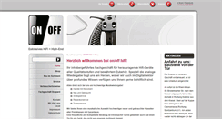 Desktop Screenshot of on-off-hifi.de